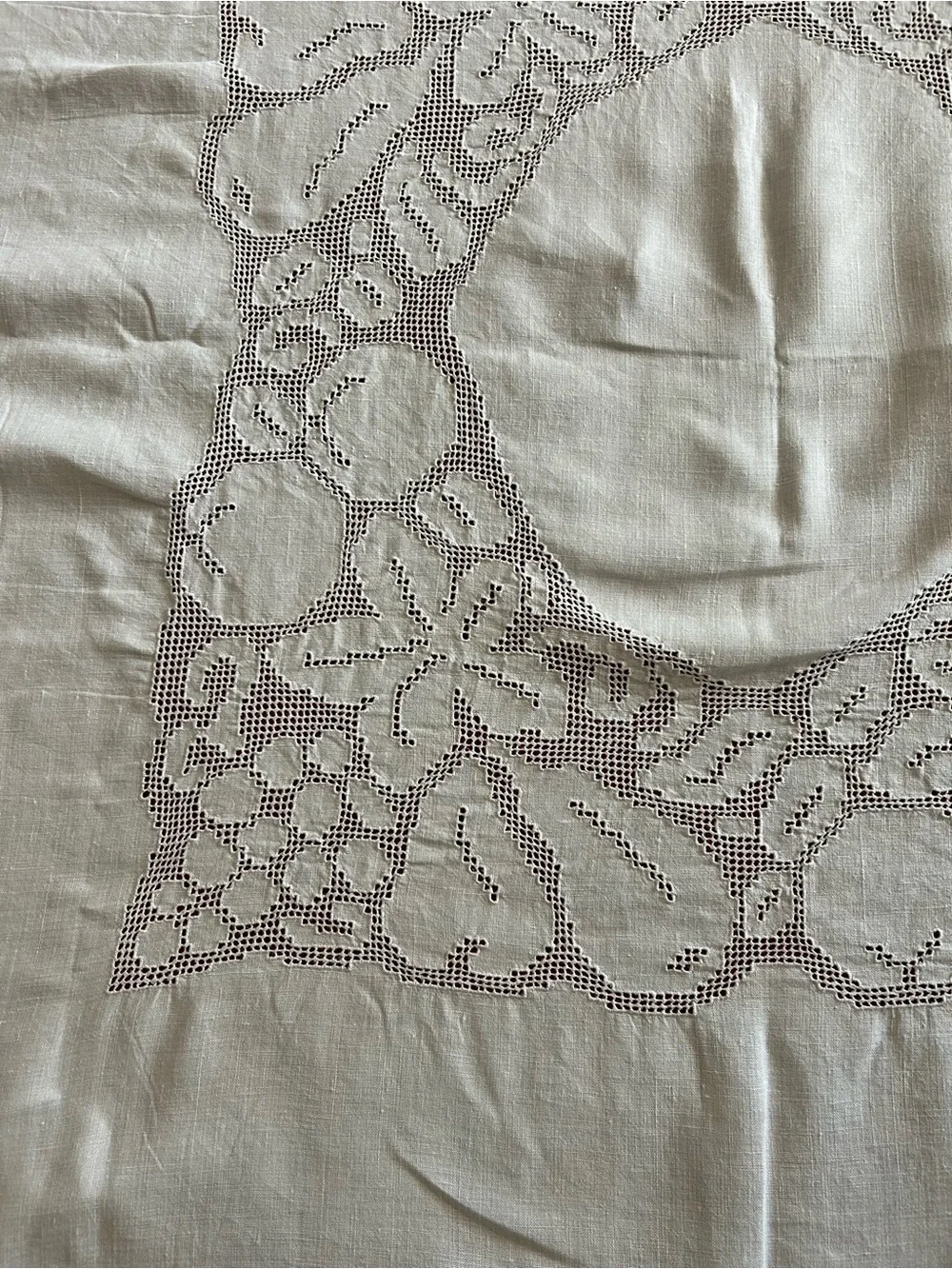 Handmade vintage linen
